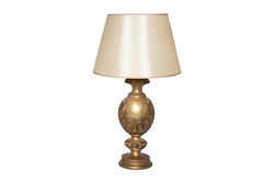 HYK1092 YAPRAK DESENLİ ABAJUR 45X80 CM GOLD - KERVAN