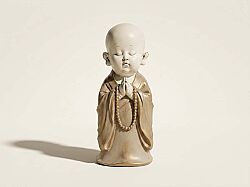 AYAKTA DUA EDEN YOGİ 14X32 CM KREM-GOLD HYK1100 - KERVAN