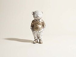POLO YAKA AYICIK 7x15 cm KREM-GOLD HYK1162 - KERVAN