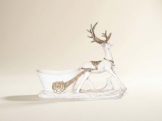 BAMBİ ŞARAPLIK 32x27 cm KREM-GOLD HYK1169 - 1
