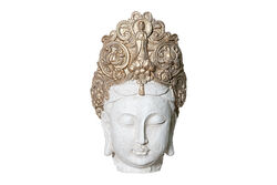 HYK138 BÜYÜK BUDA KADIN KAFA BÜST 29X44 CM KREM-GOLD - KERVAN
