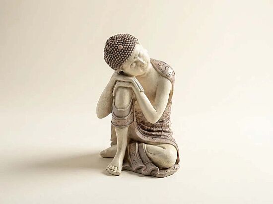 DUSUNEN BUDA KREM 33x22cm HYK212 - 1