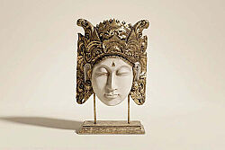BUDHA KADIN GOLD-KREM 25x37cm HYK545 - KERVAN