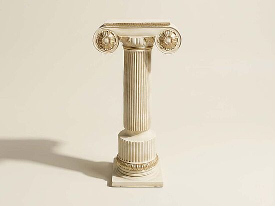 BÜYÜK KAİDELİ SÜTUN 25X45 CM KREM-GOLD HYK721(DY) - 1