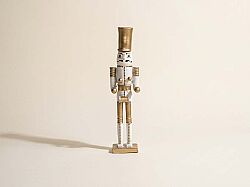 DAVUL ÇALAN KURŞUN ASKER 12X58 CM GOLD-KREM HYK741 - KERVAN