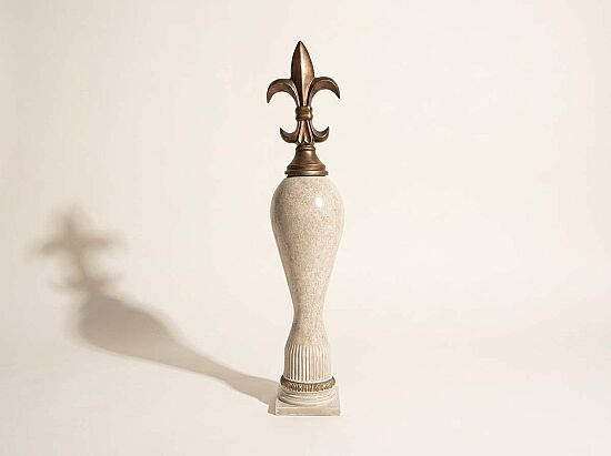 MAÇALI BÜYÜK KÜP KREM-GOLD 20x90cm HYK786 - 1