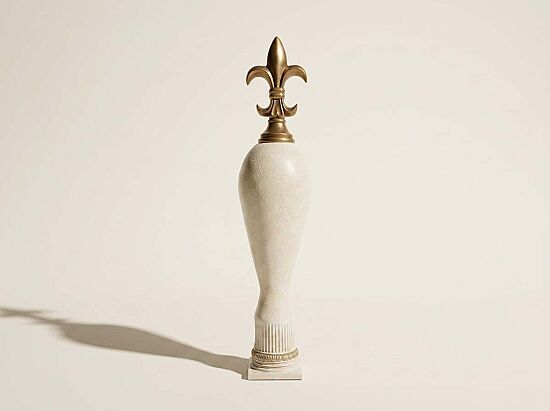 MAÇALI KÜÇÜK KÜP KREM-GOLD 17x79cm HYK787(DY) - 1