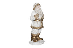 HYK954 BÜYÜK NOEL BABA 35X80 CM GOLD-KREM (YLBŞ) - 3