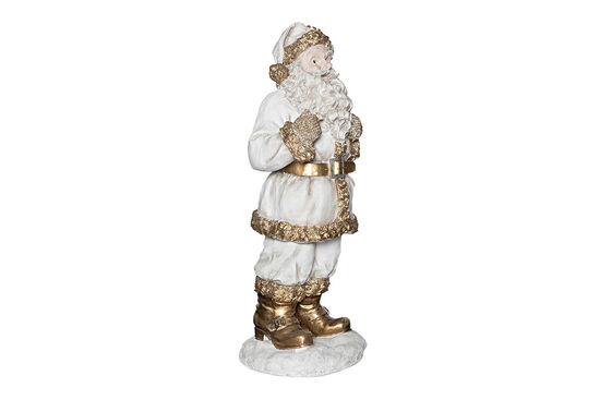 HYK954 BÜYÜK NOEL BABA 35X80 CM GOLD-KREM (YLBŞ) - 3