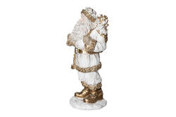 HYK954 BÜYÜK NOEL BABA 35X80 CM GOLD-KREM (YLBŞ) - 4