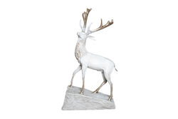 HYK994 DEV FİBER GEYİK 39X76X175 CM GOLD-KREM - 3