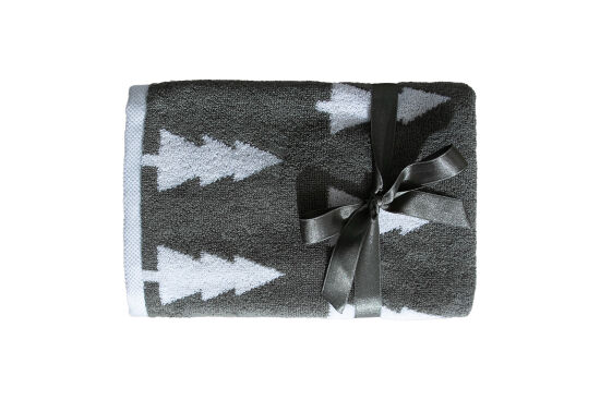 İKİLİ 45X70 cm ÇAM AĞACI JAKAR HAVLU YEŞİL - 2