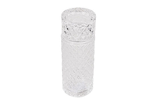 KATRE BAŞUCU SÜRAHİSİ 8X22,5 CM730 ML ŞEFFAF - 3