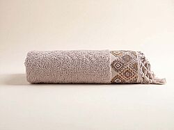 KILIM DESEN HAVLU 70X140 BEJ - LINDA