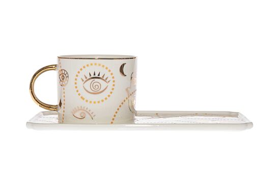 KING TEKLİ FİNCAN SETİ ( 2 PRÇ. ) - 220 Cc - QK006 - 1