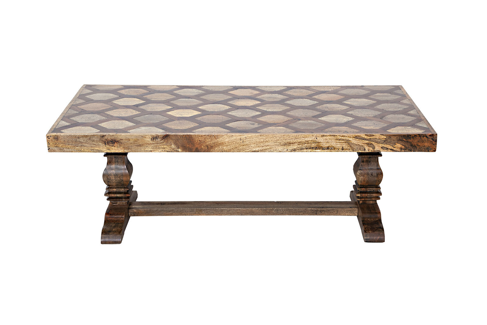 KNITTED ORTA SEHPA DIKDORTGEN 80x160x55cm Kervan Mobilya