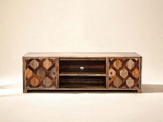 KNITTED TV UNITESI 2 KAPAK 40x170x55cm - 1
