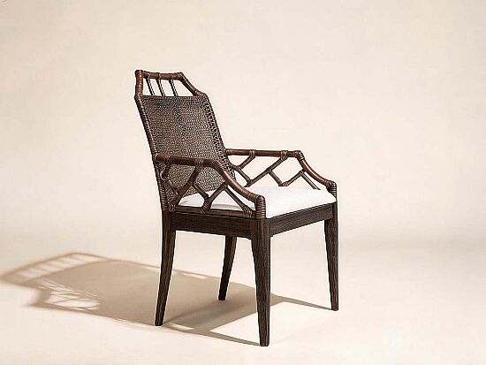 KOLLU SANDALYE KAHVE 58x62x95cm 3601.DP - 1