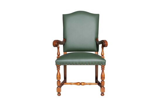 KOLLU SANDALYE DERİ 64.8x67.6x113cm AH102-29 - 1