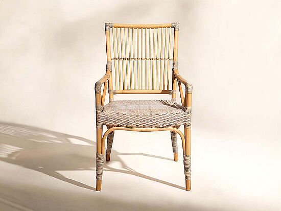 KOLLU SANDALYE GRİ 53x62x96cm 276.SGW - 1