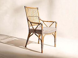 KOLLU SANDALYE GRİ 53x62x96cm 276.SGW - 2