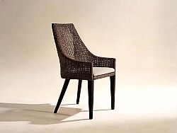 KOLLU SANDALYE KOYU KAHVE 54x56x95cm 3402.ADP - 2