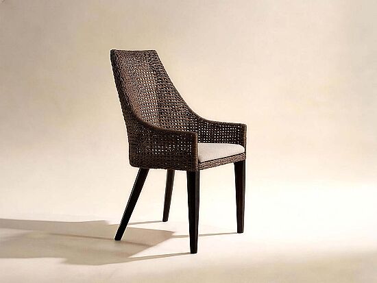 KOLLU SANDALYE KOYU KAHVE 54x56x95cm 3402.ADP - 2