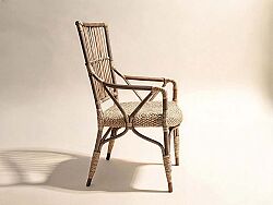 KOLLU SANDALYE KOYU SİYAH 53x62x96cm 276.BS - 2