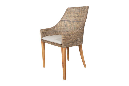 KOLLU SANDALYE KREM 54x56x88cm 3402.CGL - 3