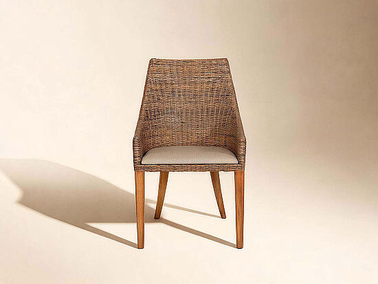KOLLU SANDALYE KREM 54x56x95cm 3402.CGL - 1