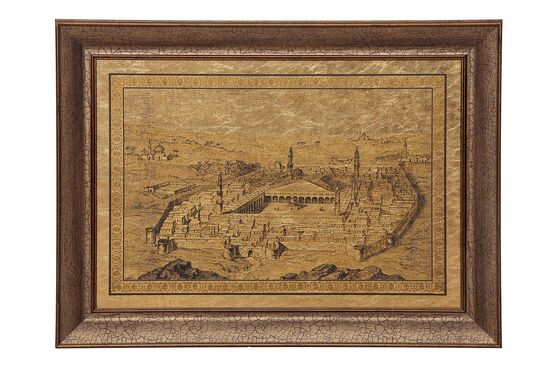 KRV-036 35x50cm ALTIN ISTANBUL DUVAR PANOSU