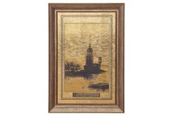 KERVAN - KRV-037 35x55cm ALTIN ISTANBUL DUVAR PANOSU