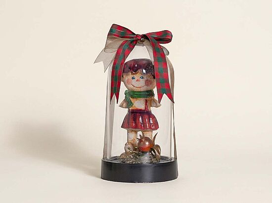 KURABİYE KIZ FANUS ARANJMAN 12X21 CM - 1