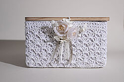 LACE SEPET L: 36x26 H22.5cm LCA25-2AB - HSH-KRVN ORTAK