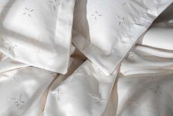 LADİS PİKE-YATAK ÖRTÜSÜ 240x250 3 PRC KREM-BEJ - 3