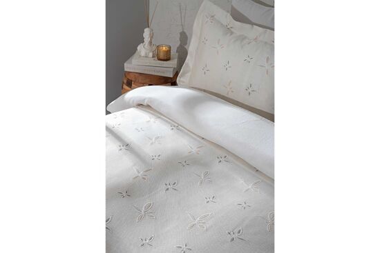 LADİS PİKE-YATAK ÖRTÜSÜ 240x250 3 PRC KREM-BEJ - 6