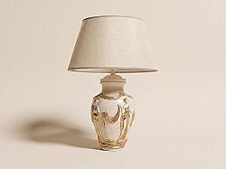 LADY MASA LAMBASI KREM GOLD 34x58cm - HOME SWEET HOME