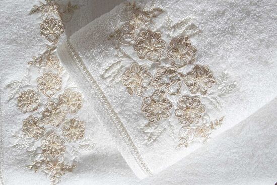 LADYS 50X90 HAVLU ECRU - 5