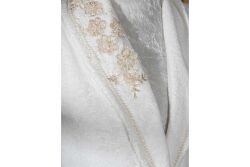 LADYS L/XL BEDEN BORNOZ ECRU - 4