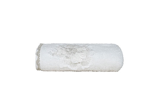 LAMINS HAVLU KREM 50x90cm - 8