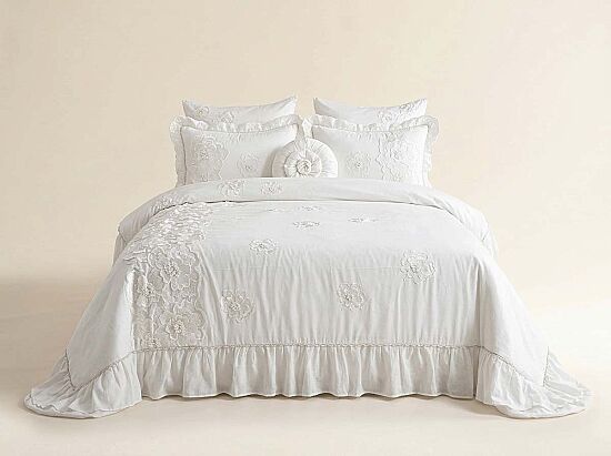 LAMINS YATAK ORTUSU KREM 260x260cm 4 PRC - 1