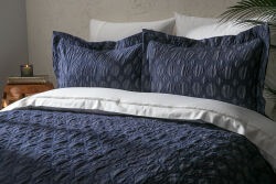 LASSO PİKE-YATAK ÖRTÜSÜ 240x250 3 PRC LACİVERT - 2