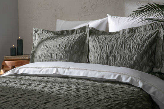 LASSO PİKE-YATAK ÖRTÜSÜ 240x250 3 PRC YEŞİL - 2