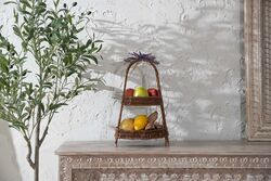 LAVENDER 2 KATLI SUNUMLUK 25X25X42 CM (SPT-328) - Thumbnail