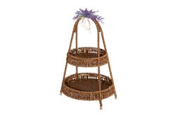 LAVENDER 2 KATLI SUNUMLUK 25X25X42 CM (SPT-328) - Thumbnail