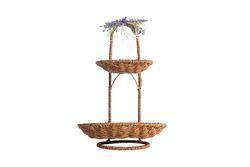 SERVİS-SUNUM - LAVENDER 2 KATLI SUNUMLUK 25X39 CM (SPT-335)