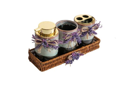 LAVENDER BANYO SETİ 4 PRÇ. (SPT-322)