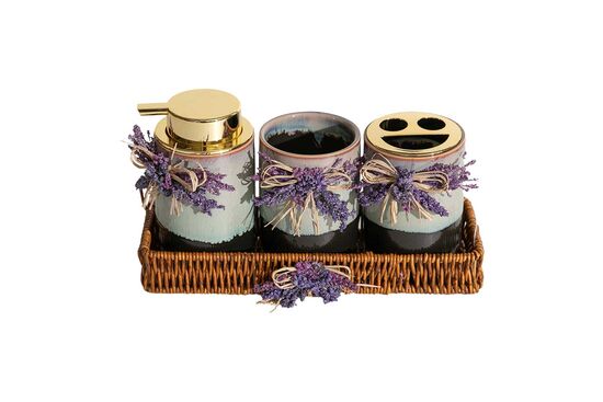 LAVENDER BANYO SETİ 4 PRÇ. (SPT-322)