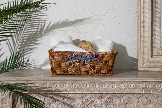 LAVENDER DİKD. SEPET (L) 26X36 CM (SPT-275)