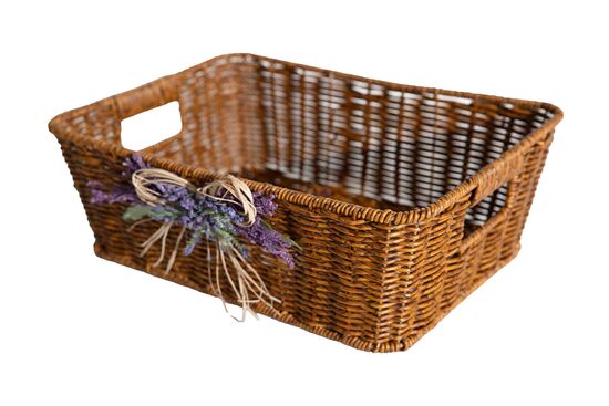 LAVENDER DİKD. SEPET (L) 26X36 CM (SPT-275)